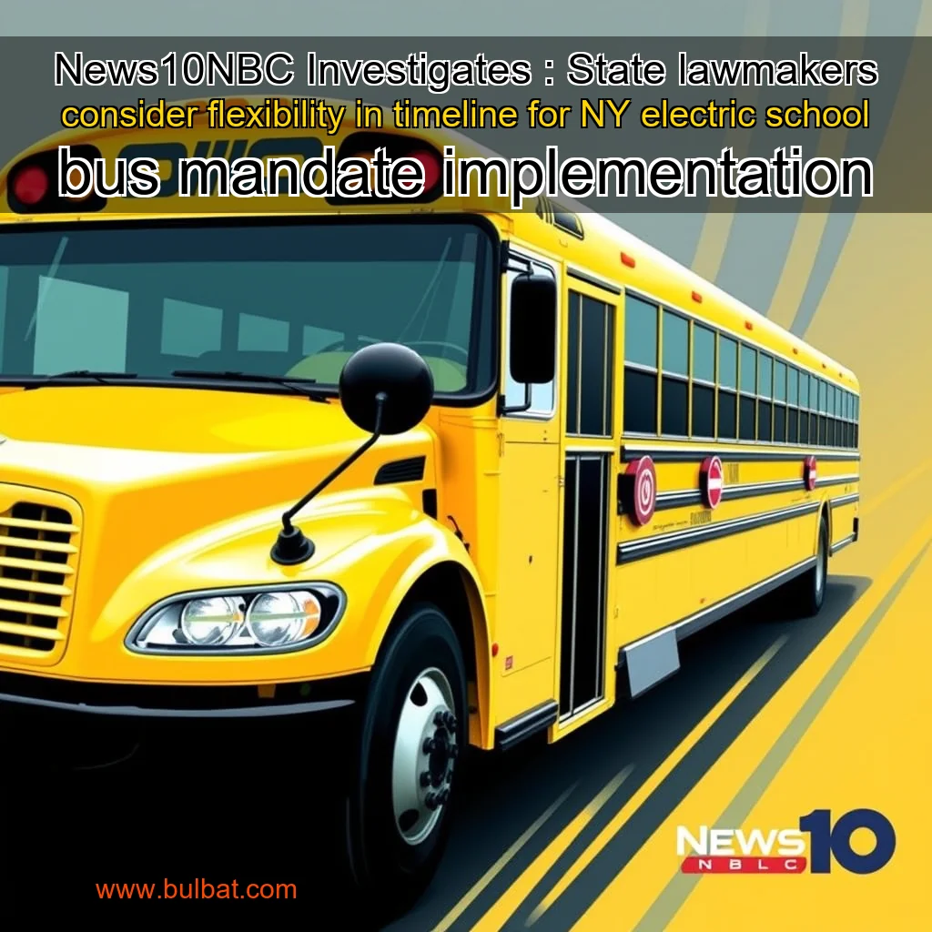 You are currently viewing News10NBC Investigates : State lawmakers consider flexibility in timeline for NY electric school bus mandate implementation