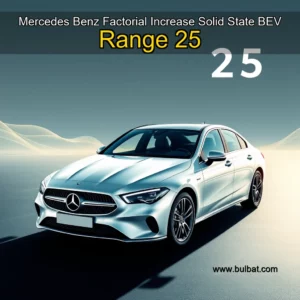 Read more about the article Mercedes  Benz  Factorial Increase Solid State BEV Range 25