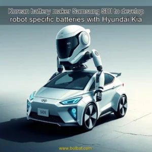 Read more about the article Korean battery maker Samsung SDI to develop robot  specific batteries with Hyundai  Kia