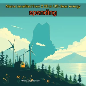 Read more about the article Maine benefited from 2  2B in US clean energy spending