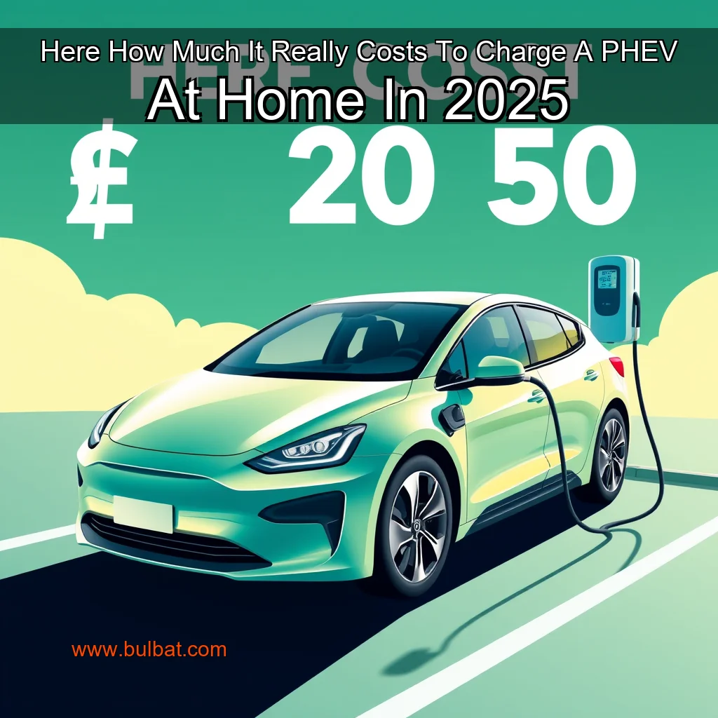 You are currently viewing Here How Much It Really Costs To Charge A PHEV At Home In 2025