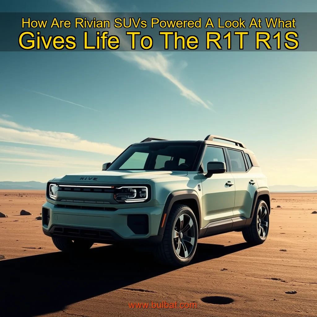 You are currently viewing How Are Rivian SUVs Powered  A Look At What Gives Life To The R1T  R1S