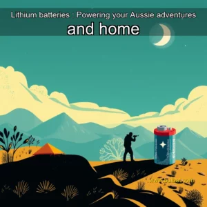Read more about the article Lithium batteries : Powering your Aussie adventures and home