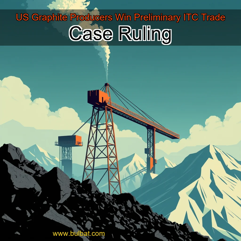 You are currently viewing US Graphite Producers Win Preliminary ITC Trade Case Ruling