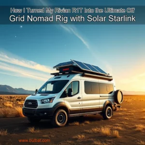 Read more about the article How I Turned My Rivian R1T Into the Ultimate Off  Grid Nomad Rig with Solar  Starlink