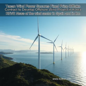 Read more about the article Taean Wind Power Secures Fixed  Price Offtake Contract to Develop Offshore Wind Project in Korea  REVE News of the wind sector in Spain and in the world
