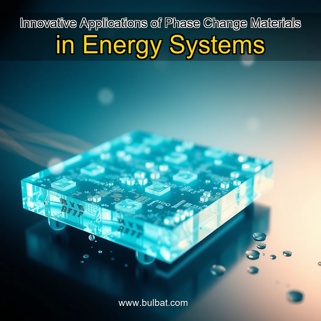 You are currently viewing Innovative Applications of Phase Change Materials in Energy Systems