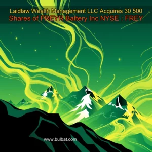 Read more about the article Laidlaw Wealth Management LLC Acquires 30  500 Shares of FREYR Battery  Inc   NYSE : FREY