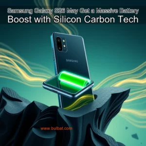 Read more about the article Samsung Galaxy S26 May Get a Massive Battery Boost with Silicon  Carbon Tech