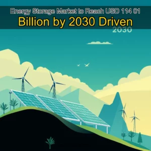 Read more about the article Energy Storage Market to Reach USD 114  01 Billion by 2030  Driven