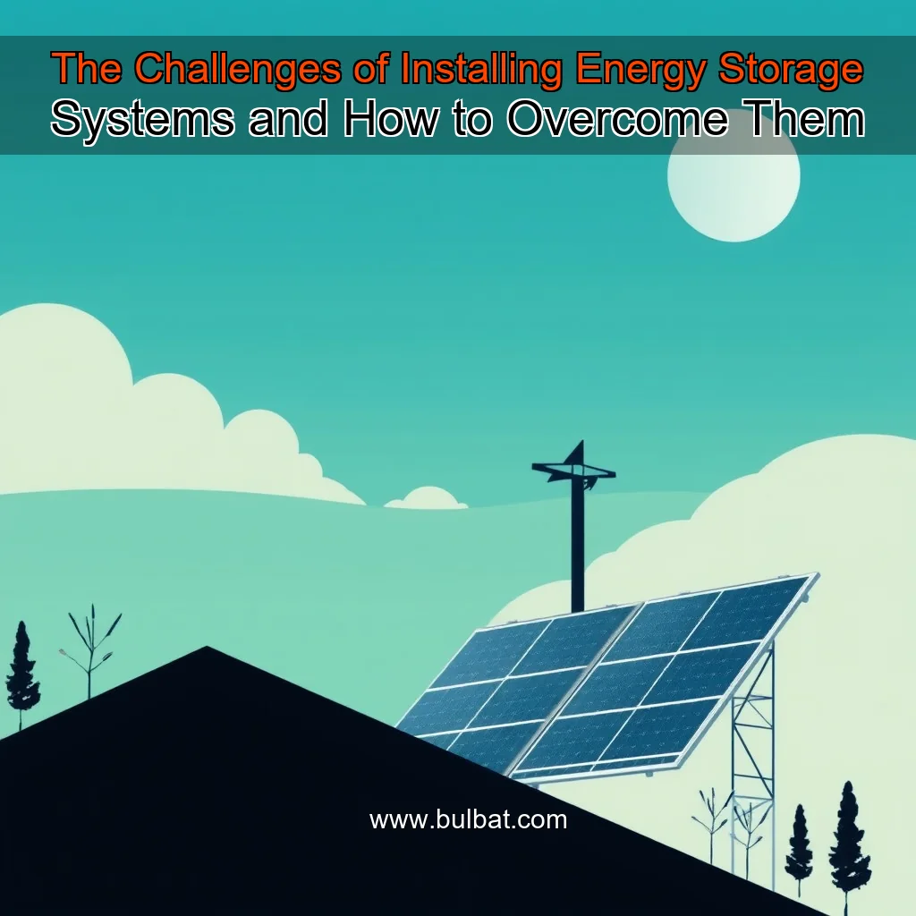 You are currently viewing The Challenges of Installing Energy Storage Systems  and How to Overcome Them