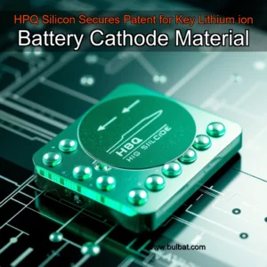 Read more about the article HPQ Silicon Secures Patent for Key Lithium  ion Battery Cathode Material