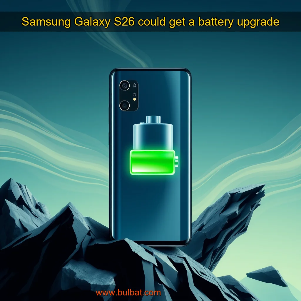 You are currently viewing Samsung Galaxy S26 could get a battery upgrade