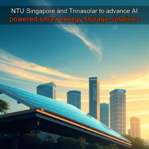 Read more about the article NTU Singapore and Trinasolar to advance AI  powered smart energy storage solutions