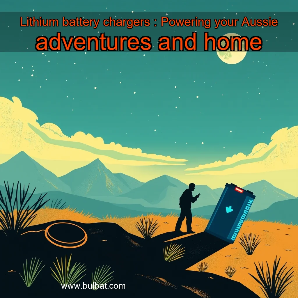 You are currently viewing Lithium battery chargers : Powering your Aussie adventures and home