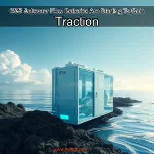 Read more about the article ESS Saltwater Flow Batteries Are Starting To Gain Traction