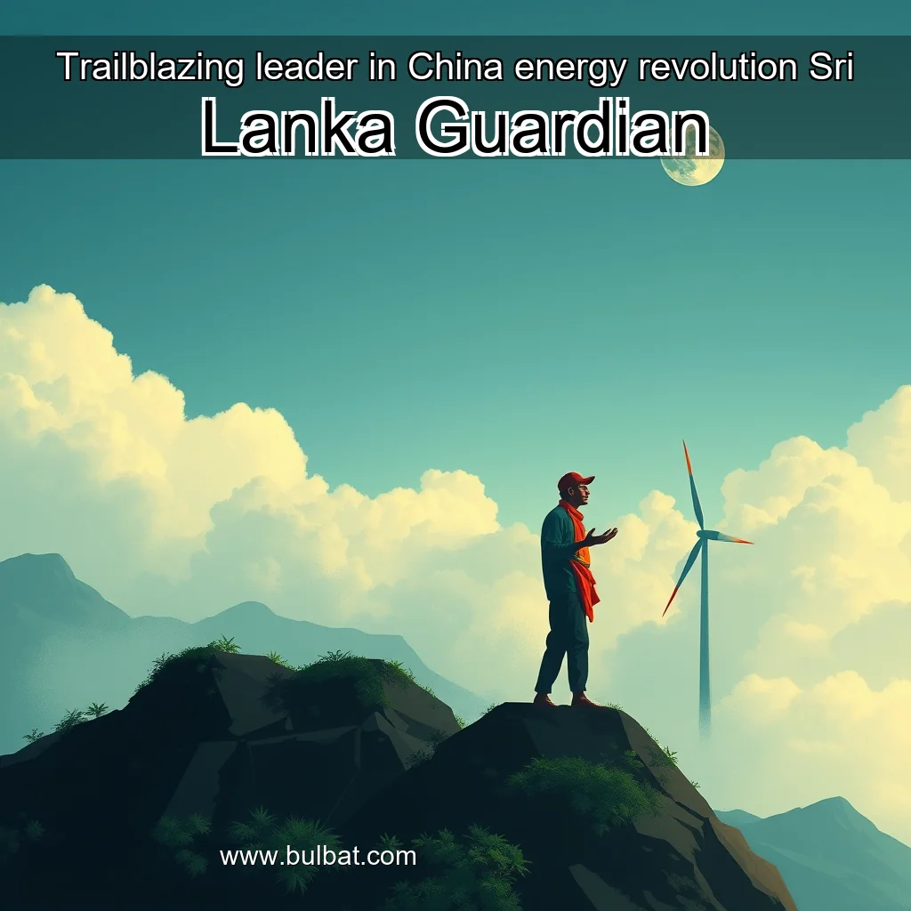 You are currently viewing Trailblazing leader in China energy revolution  Sri Lanka Guardian