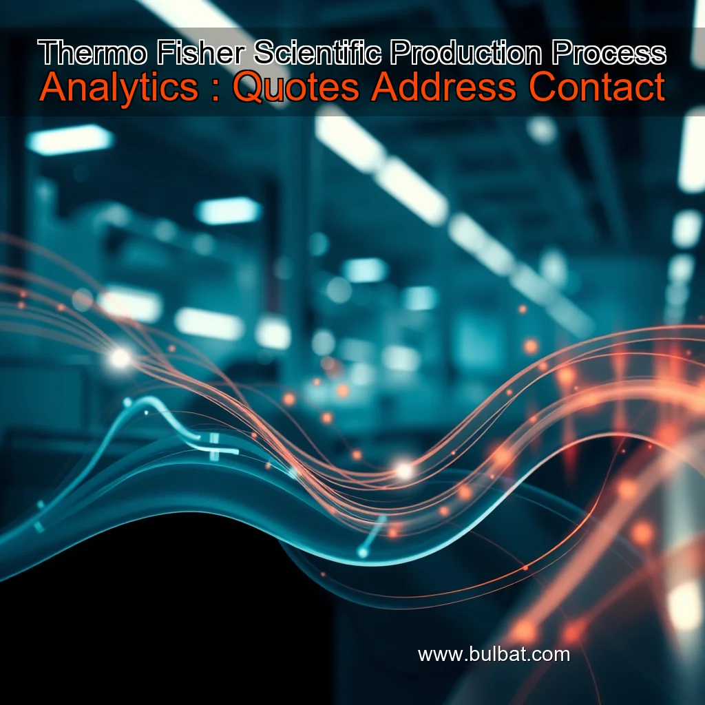 You are currently viewing Thermo Fisher Scientific  Production Process  Analytics : Quotes  Address  Contact