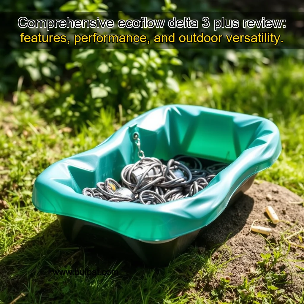 Read more about the article Comprehensive ecoflow delta 3 plus review: features, performance, and outdoor versatility.