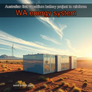 Read more about the article Australian  first vanadium battery project to reinforce WA energy system