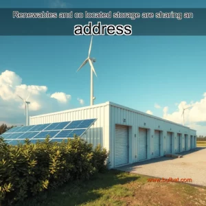 Read more about the article Renewables and co  located storage are sharing an address