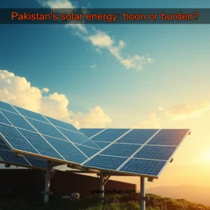 Read more about the article Pakistan’s solar energy: boon or burden?