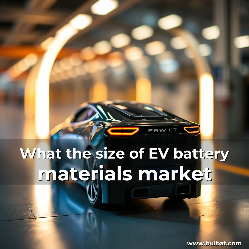 Read more about the article What the size of EV battery materials market