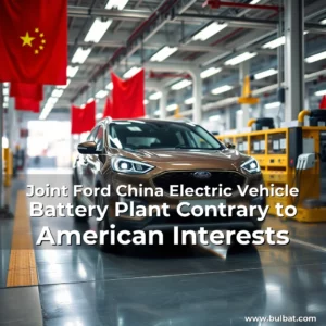 Read more about the article Joint Ford  China Electric Vehicle Battery Plant Contrary to American Interests