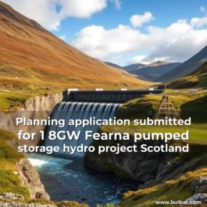 Read more about the article Planning application submitted for 1  8GW Fearna pumped storage hydro project  Scotland