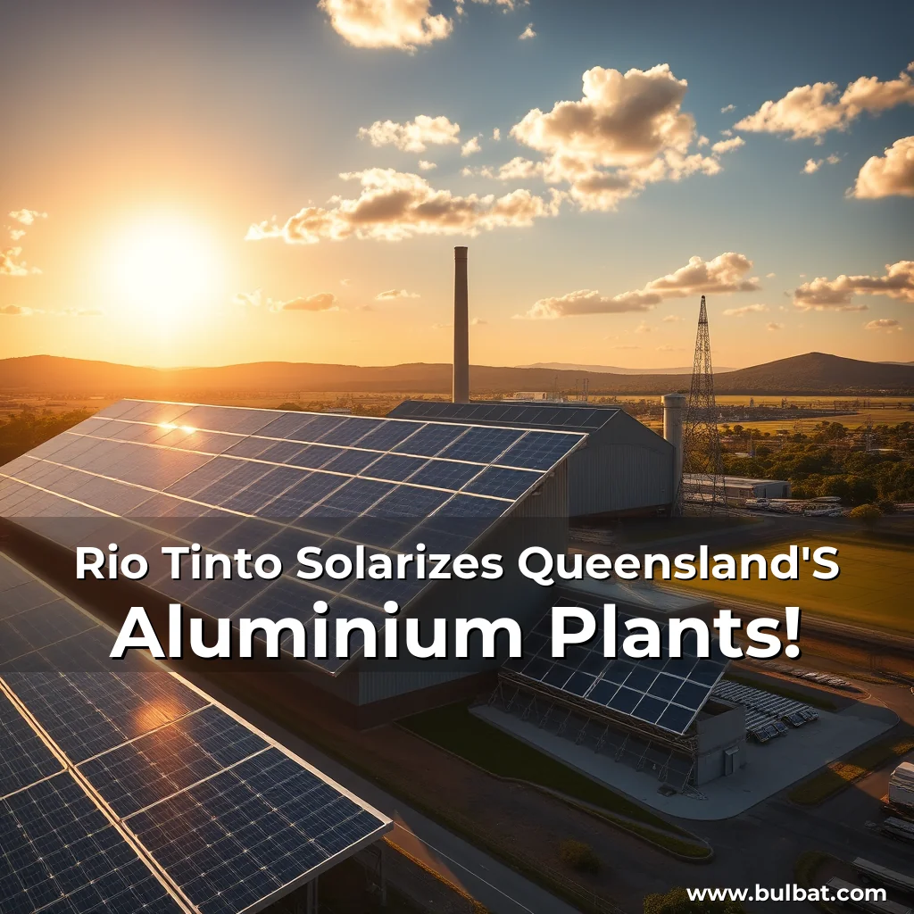 You are currently viewing Rio Tinto Solarizes Queensland’S Aluminium Plants!