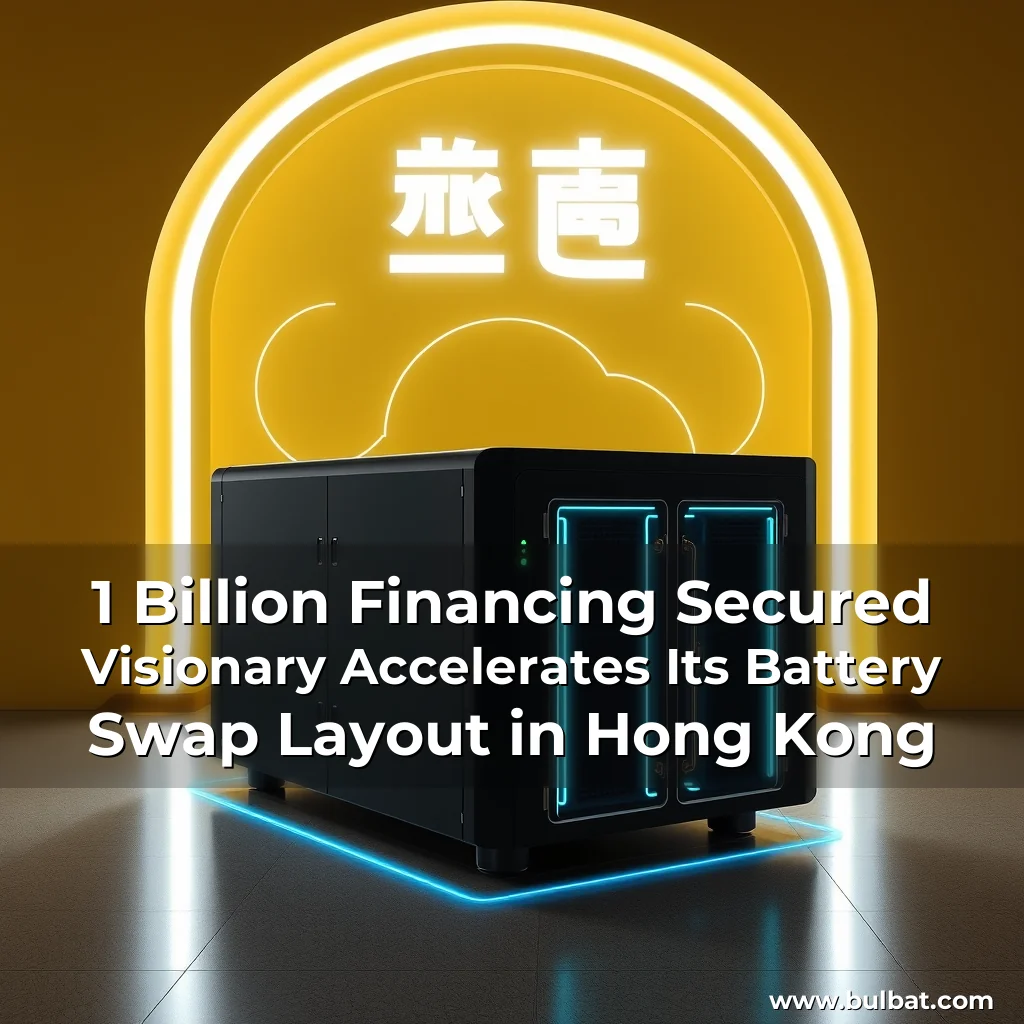 You are currently viewing 1 Billion Financing Secured  Visionary Accelerates Its Battery Swap Layout in Hong Kong