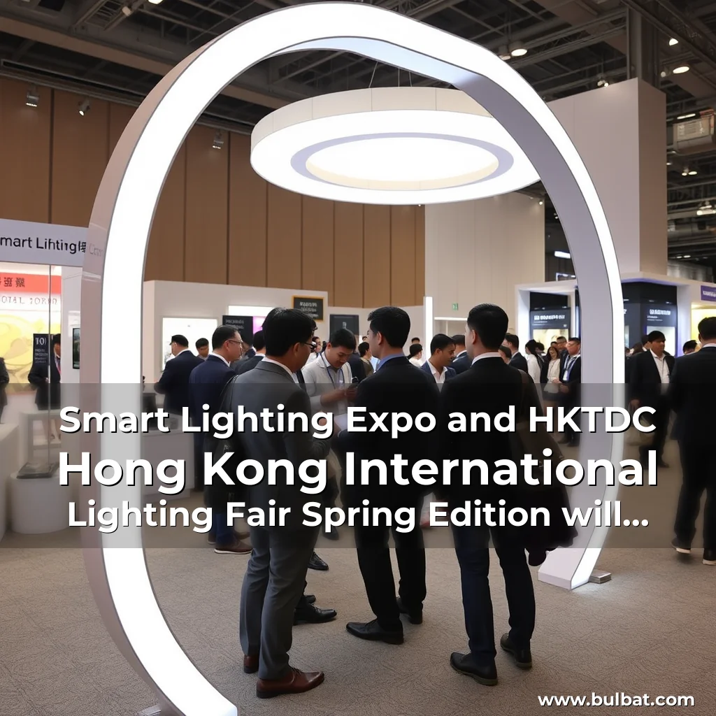 Read more about the article Smart Lighting Expo and HKTDC Hong Kong International Lighting Fair  Spring Edition  will open this April