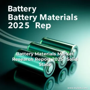 Artistic representation for Battery Materials Market Research Report 2025 : Solid State