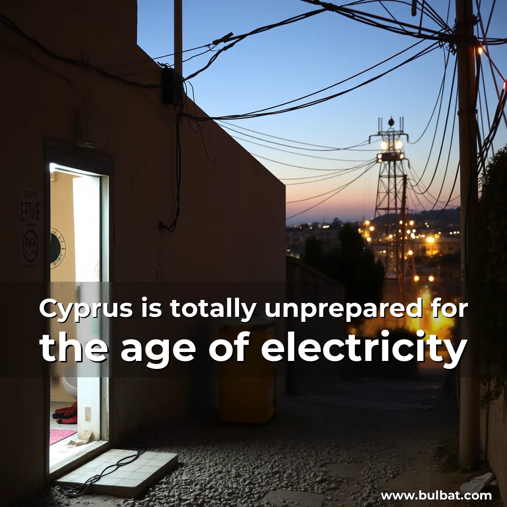 Read more about the article Cyprus is totally unprepared for the age of electricity