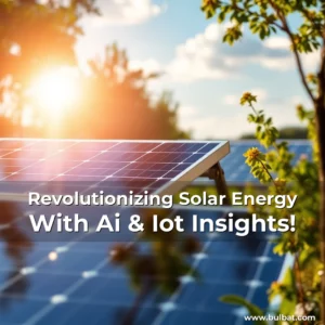 Read more about the article Revolutionizing Solar Energy With Ai & Iot Insights!