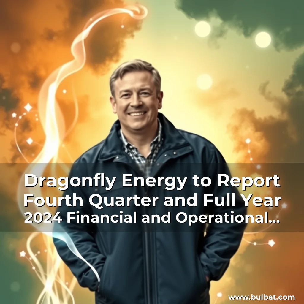 You are currently viewing Dragonfly Energy to Report Fourth Quarter and Full Year 2024 Financial and Operational Results on March 24  2025