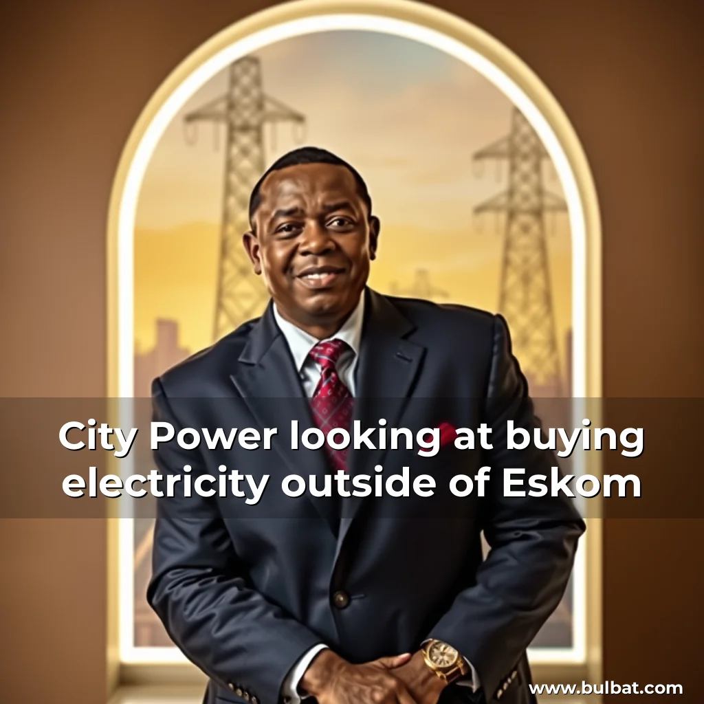 You are currently viewing City Power looking at buying electricity outside of Eskom