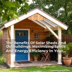 Read more about the article The Benefits Of Solar Sheds And Outbuildings: Maximizing Space And Energy Efficiency In Your Home!