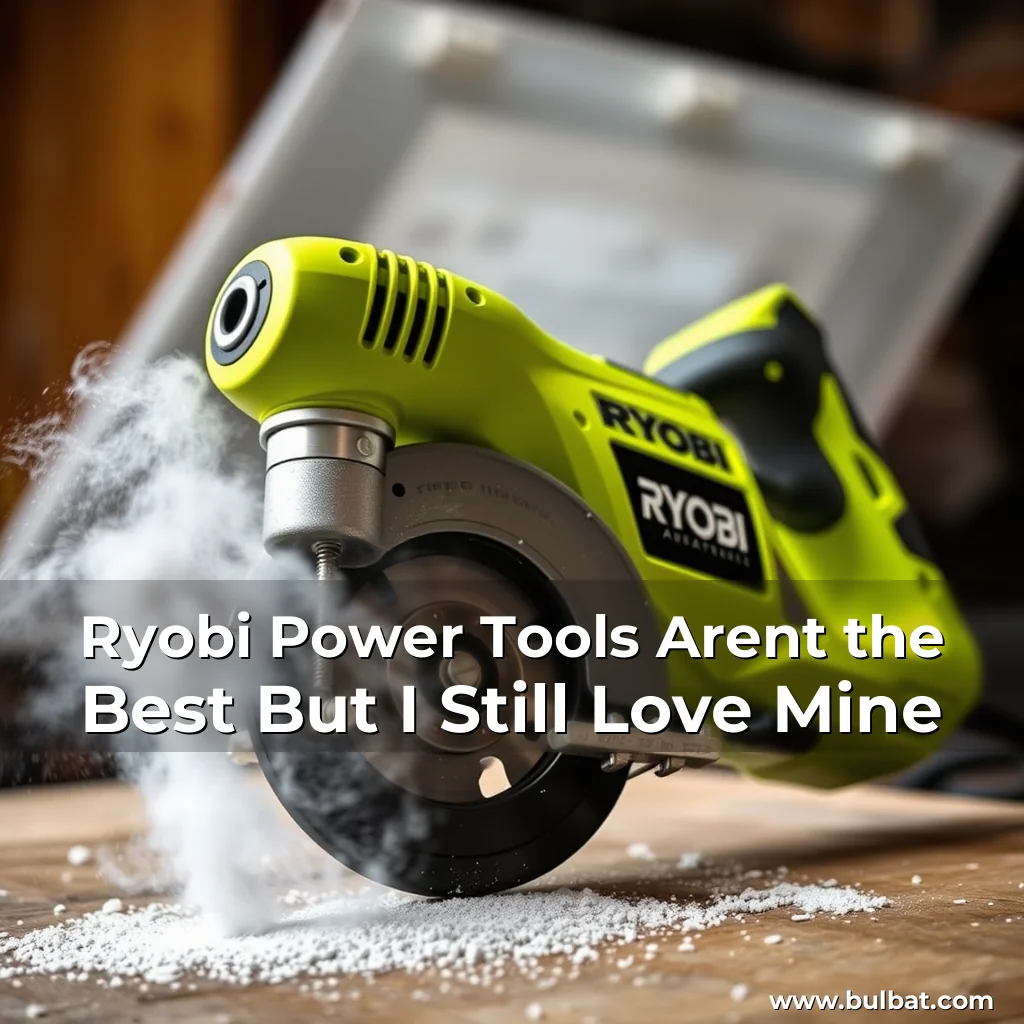 You are currently viewing Ryobi Power Tools Arent the Best  But I Still Love Mine