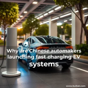 Read more about the article Why are Chinese automakers launching fast  charging EV systems