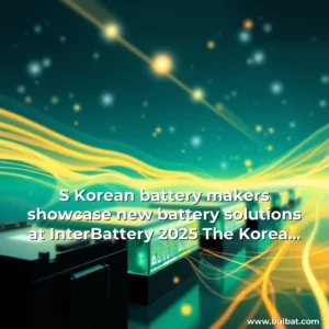 Read more about the article S  Korean battery makers showcase new battery solutions at InterBattery 2025  The Korea Times
