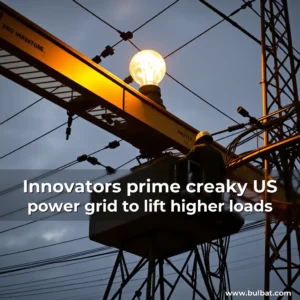 Read more about the article Innovators prime creaky US power grid to lift higher loads