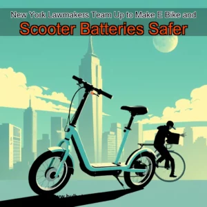 Read more about the article New York Lawmakers Team Up to Make E  Bike and Scooter Batteries Safer
