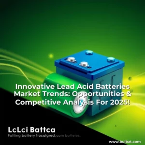 Read more about the article Innovative Lead Acid Batteries Market Trends: Opportunities & Competitive Analysis For 2025!