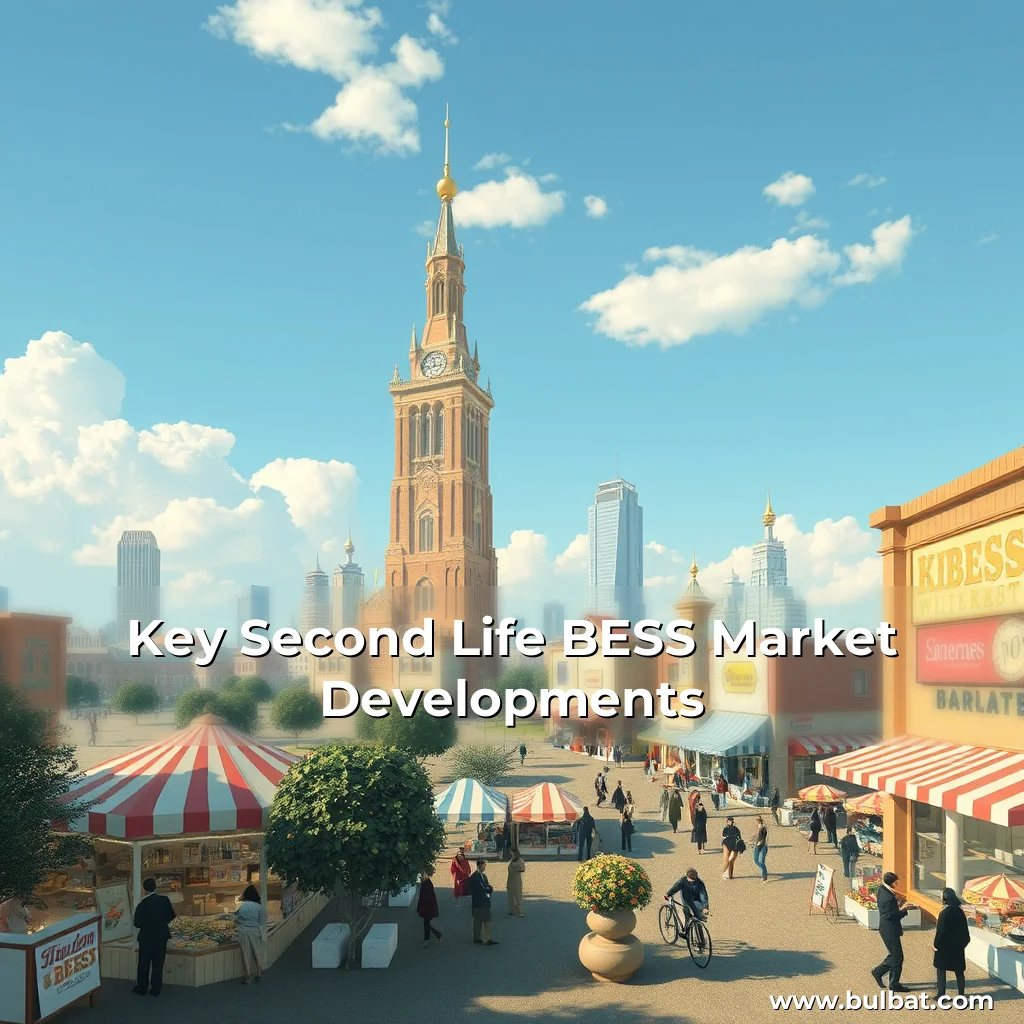 You are currently viewing Key Second Life BESS Market Developments