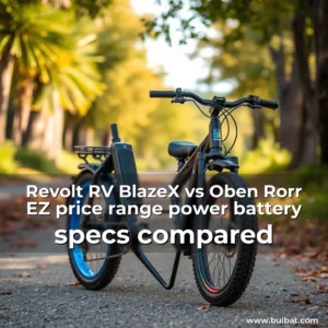 Read more about the article Revolt RV BlazeX vs Oben Rorr EZ price  range  power  battery  specs compared