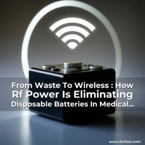 Artistic representation for From Waste To Wireless : How Rf Power Is Eliminating Disposable Batteries In Medical Devices!