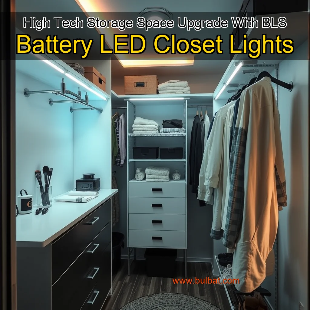 Read more about the article High Tech Storage Space Upgrade With BLS Battery LED Closet Lights