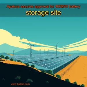Read more about the article Apatura secures approval for 400MW battery storage site