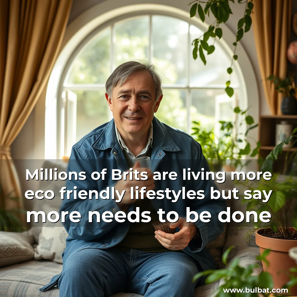 You are currently viewing Millions of Brits are living more eco  friendly lifestyles but say more needs to be done